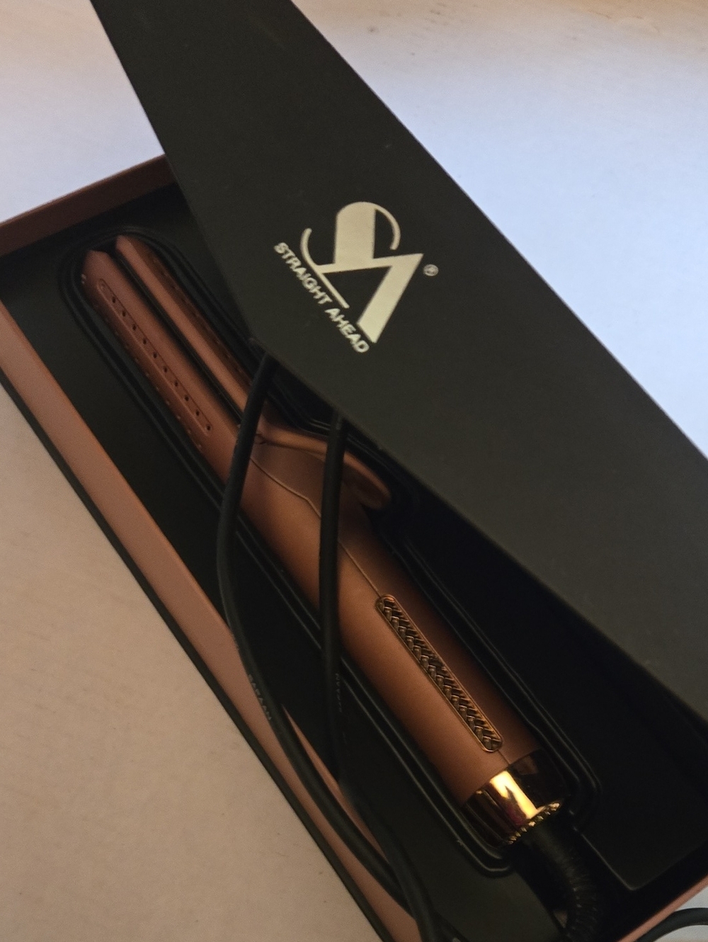 Straight Ahead Infrared Breeze Copper Ceramic Hair Straightener